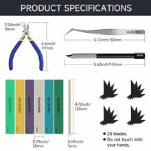 Stedi Model Tools Kit Beginners 14 PCS, Modeler Professional Basic Tools Set Hobby Making Tools, Miniature Model, 3D Resin Parts - 1 - View 5