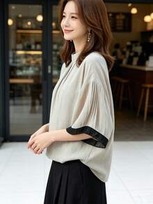 Women Tops - Grey - View 3