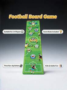 Parent-Child Interactive Battle Game Mat, Football Curling Game, Educational Leisure Sports Toy For Kids, Boys Toys, Children Toys, Party Favor Fillers, Sensory Toys, Kids Party Favor Fillers, Girls Toys, Travel Toys, Essential Travel Items For Kids - Green - View 7