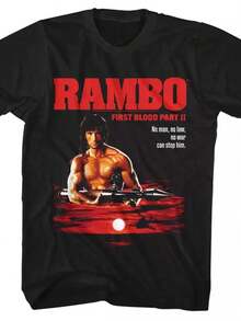 Men Sports Tees & Tanks - Black - View 1