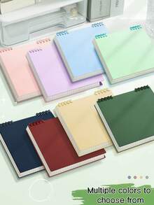 One Flip-Page Loose-Leaf Notebook With Removable Top-Opening Mesh. Suitable For: Error Correction Notebook, Memo Book, Planner, Journal, Color Notebook, Exercise Book, Back-To-School Season, Stationery, Holiday Gifts, Composition Notebook, And School Use. - Multicolor - View 11