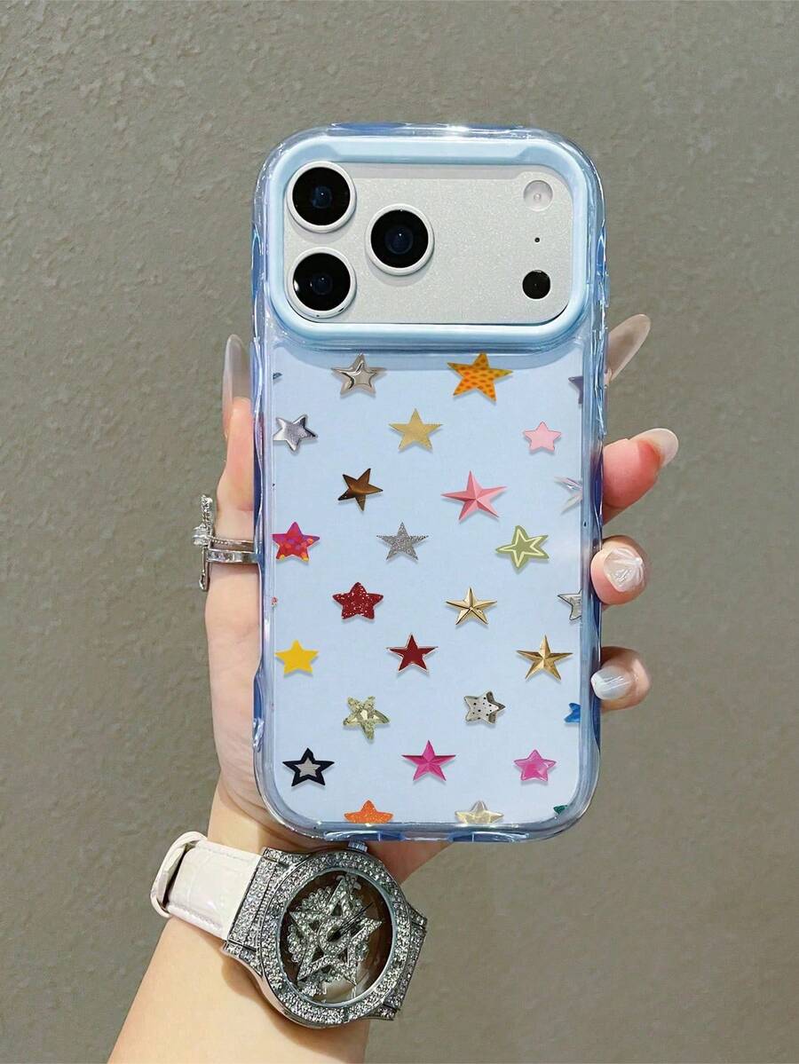 1 Fashionable Phone Case Does Not Include A Lanyard Or Stand, Petal Blue! Fresh Floral Transparent Blue Shell, High Transparency TPU, Light Blue Floral Bow Tie Phone Case Compatible With IPhone 16 15 14 13 12 Professional Max 11, Korean Cute Shockproof Phone Case, Light Blue Wave Embroidered Frame, Healing Light Blue Floral Case, Soft Girl Feeling Protective Phone Case Compatible With IPhone 17/17 Pro/17 Professional Max/17 Air Holiday Gift, Compatible With IPhone 17 Professional Max, Compatible With IPhone 13, Compatible With IPhone 15, Compatible With IPhone 16 Phone Case, Lightweight & Slim Floral Transparent Shell - 藍色23 - 查看 1