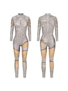Cosplay Clothing - Colorful Bodysuit 6 - View 1