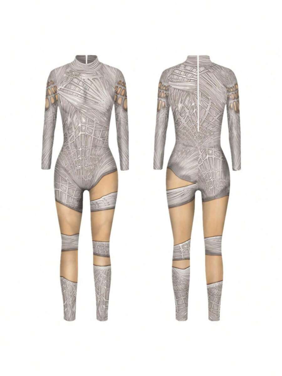 Cosplay Clothing - Colorful Bodysuit 6 - View 1