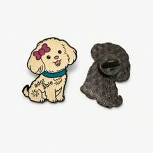 New Cartoon Puppy Series Brooch, Accessory For Knitted Denim Jacket, Summer - Multicolor - View 3
