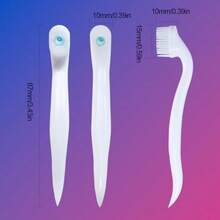 Mini Disposable Toothbrush, Pre-Pasted Toothbrushes With Toothpaste And Toothpick For Travel - Fluoride Free, No Rinsing Needed, Mint Flavor, Fresh Breath Anywhere Anytime - 28 Ct - Gói 28 cái/1 - Xem 6