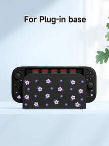 1pc Purple Daisy Flower Print Switch 2 (2025) Game Console Protective Case & Carrying Bag, Suitable For Switch 2/Switch OLED/Switch NS/Lite, New Switch 2 Gen Game Accessories, Best Gift For SWITCH Players - Multicolor - View 21