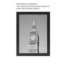 3个木制相框，适合照片墙，尺寸分别为10x15、13x18、15x20、20x25英寸，可放置于桌面或悬挂于墙上，是照片装饰和纪念礼品的理想之选。 - 黑色 - 查看 7