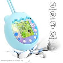 Silicone Protective Case For Tama/Gotchi Pix Electronic Pet, Cartoon Electronic Pet Game Console Protective Cover (Protective Case Only, Electronic Pet Console Not Included) - Multicolor - View 6