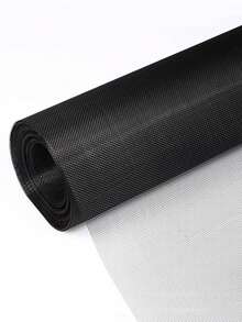 Black, Multi-Functional Mosquito Net Roll, Durable, Cuttable, Customizable Size, Large Coverage Area, Suitable For Home And Outdoor Use, Pet And Mosquito/Insect Proof, Applicable For Balcony, Garden, Etc. - Black - View 20