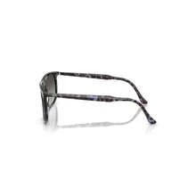 Ray-Ban 61mm Polarized Gradient Rectangular Sunglasses |  | Men Sunglasses - Blue Havana - View 3