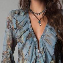 Women Blouses & Shirts - 淡粉紅色 - 查看 4