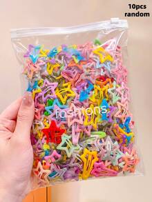50/30/10pcs/Set Colorful Mixed BB Clips, Multi-Color Hair Clips, Y2K Basic Matching Hair Accessories - Suitable For Girls And Teenagers, Daily School, Party, Sports - Multicolor - View 13