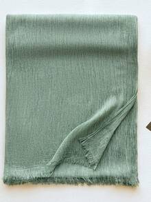 1pc 2026 Summer New Breathable Elegant Solid Color Lightweight Headscarf, Unisex Versatile Fashionable Multifunctional Neck Gaiter, Soft & Skin-Friendly - Multicolor - View 2