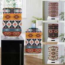 1 pieza Cubierta decorativa con estampado bohemio para dispensador de agua, cubierta reutilizable a prueba de polvo para dispensador de agua del hogar - Multicolor - Ver 1