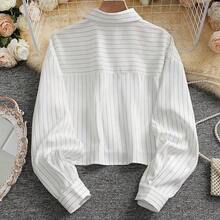 Women Blouses & Shirts - White - View 3