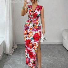 Women Midi Dresses - Multicolor - View 5