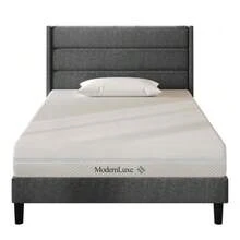 (=TH310157AAA) Materasso in schiuma fredda, 90 x 200 cm, materasso comfort a 7 zone, spessore 20 cm, H3, H2, materasso ergonomico in schiuma fredda con maniglie e rivestimento lavabile, trapuntato con fibre climatiche, cerniera integrale - Bianco - Visualizzare 1