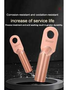 Copper Nose Copper Joint DT10/16/25/35/50/70 Square Wiring Terminal Block - Terminal Blocks - View 3