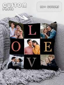 1 buah Sarung Bantal Cetak Foto dan Nama yang Dapat Disesuaikan, Sarung Bantal Foto Personalisasi Satu Sisi, Cocok untuk Hari Ibu/Hari Ayah/Hari Thanksgiving/Hari Guru, Buat Sarung Bantal Foto Eksklusif Unik Anda, Hadiah Sempurna untuk Keluarga, Teman, dan Diri Sendiri - MultiWarna - View 13
