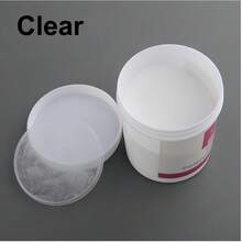 120ml 4.23oz 透明壓克力美甲粉，無味且無氣泡，無需美甲燈，持久顯色，適用於壓克力美甲接長、雕花、DIY美甲裝飾、水鑽貼飾、美甲用品、壓克力貼片美甲 - 無色 - 查看 5