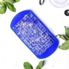 1pc Silicone Mini Ice Cube Tray, 160-Cavity Small Ice Cube Mold, Soft And Easy Release, Suitable For Cocktails, Whiskey, Coffee And Summer Drinks, Kitchen Accessories Ice Tray Summer Kitchen Holiday Essential Camping Garden Transparent Ice Cubes - Multicolor - View 14