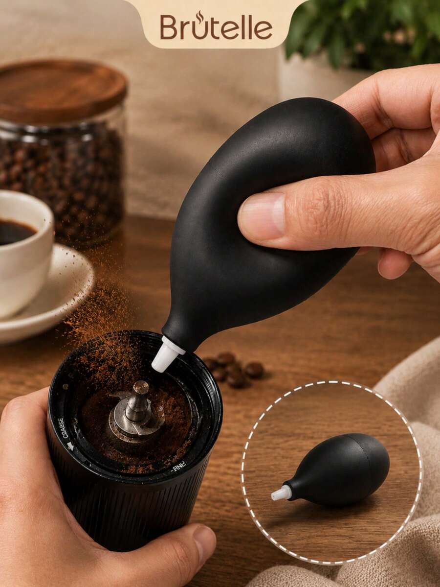 Brutelle Is A Cleaning Tool Suitable For Dusting Coffee Grinders, Cameras, And Keyboards - Air Blow - View 1