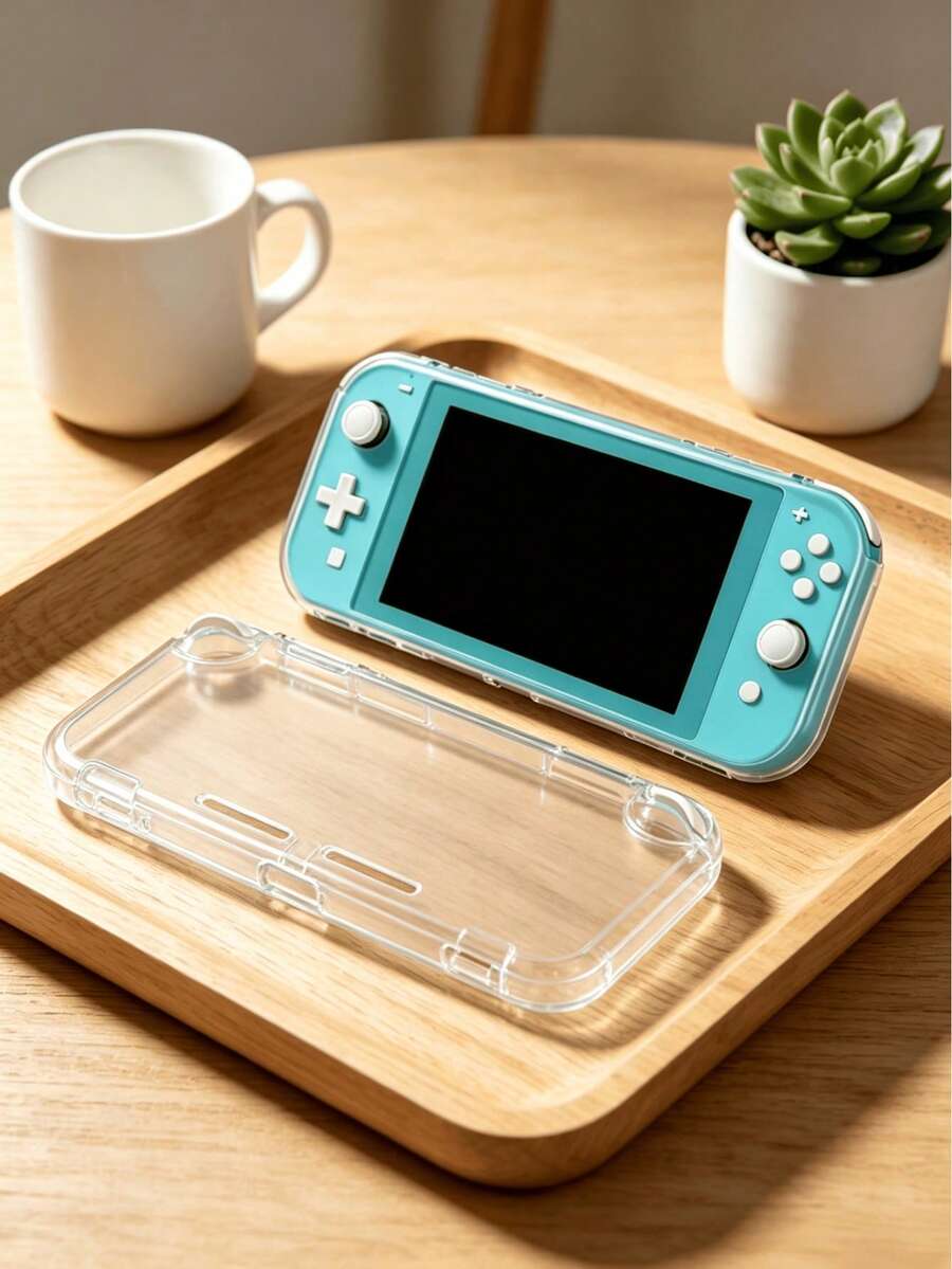 Transparent TPU Soft Case Compatible With Nintendo Switch Lite, Full Body Shockproof Anti-Scratch Protective Cover, Daily Protection Accessories - View 1
