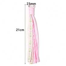 2pcs/Pack Lace Ribbon Keychain Phone Bag Doll Hanging Rope Accessories, Soft Cute Handmade Pendant Materials, DIY Hanging Decoration Accessories - Ornaments - View 6