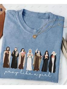 Women T-Shirts - White - View 6