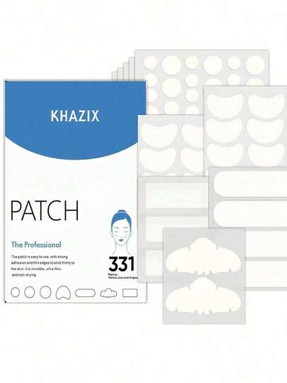 331pcs Assorted Transparent Scar Cover Patches, Concealer Stickers, Breathable Comfortable Covering Patches