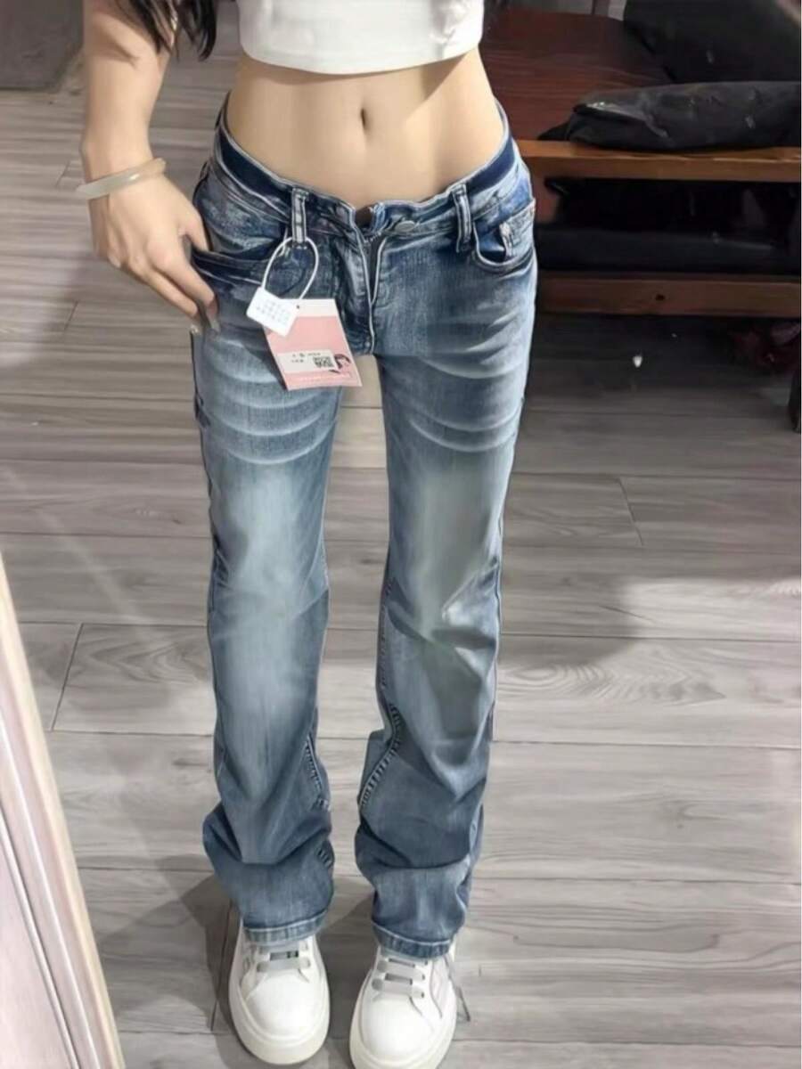 Women Jeans - Blue - View 1