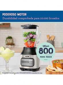 Oster Licuadora con Tecnología Reversible 2 Programas Automáticos y 3 Velocidades más Pulso Color Rojo y Plata BLSTPEGNRT-NRT-013 - Pago - Ver 5