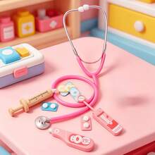 Kids Wooden Medical Role Play Toy Set, Doctor Toy Set, Children Wooden Role Play Toy Set, Kids Doctor Set, Educational Medical Game Set, Children Doctor Game Set, Medical Role Play Toy Set, Plastic Doctor Toy Set, Unisex Doctor Toy, Complete Doctor Toy Set, Role Play Educational Toy Set, Educational Doctor Toy, Complete Doctor Toy Set, Suitable For Boys And Girls, Children Game Set - Multicolor - View 7
