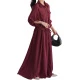 Corduroy Fabric, Wine Red