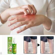 Mugwort Spray Outdoor Protection Spray, Body Deodorant. Suitable For Outdoor Camping. Gentle And Non-Irritating, Refreshing And Non-Greasy. Essential For Outdoor Travel, Portable For Fishing, Home And Outdoor Holiday Essential, Father's Day (Two Styles Randomly Shipped) - A - View 1
