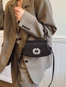 Fashionable Women Handbag, Versatile For Commuting And Shopping - Black - View 4
