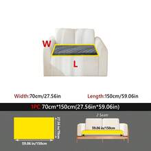 1pc Comfortable Flannel Sofa Cover, Non-Slip Machine Washable Sofa Protector, Soft Warm Sofa Pad, Suitable For Pets And Home Daily Use - Multiple Styles - View 13