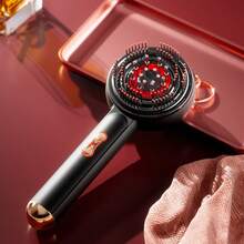 ICEWLESS Rechargeable Scalp Massage Comb With Essential Oil Applicator, Ergonomically Designed, Upgraded Three In One Hair Oil Applicator, Portable Cordless Electric Scalp Massager, Suitable For Adults, Rechargeable For Adult Hair Care, Home And Travel Use - Multicolor - View 1