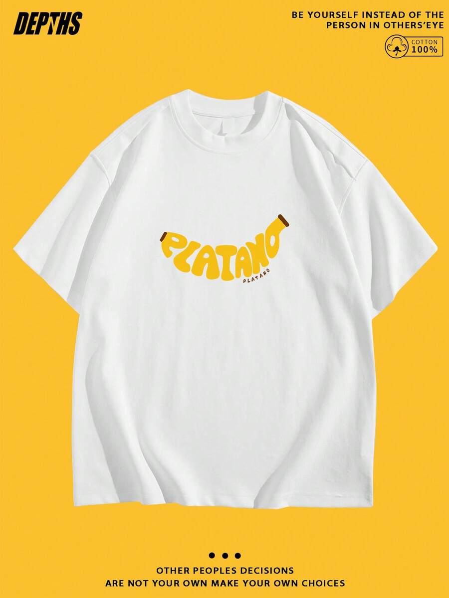 1pac. Herrkläder. 100 % bomull. Rundhalsad t-shirt med ett roligt, kreativt seriemotiv. Kortärmade t-shirts i ren bomull. Avslappnad stil för vardagsbruk. Stor t-shirt.