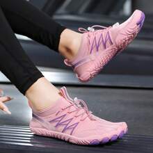 Unisex Water Shoes For Beach, Diving, Trekking, Swimming, Outdoor Fitness, Jumping Rope - Pink Purple - View 7