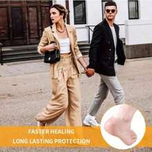 Anti-Wear Heel Pads, Heel Care Stickers, Suitable For Outdoor, Sports, Travel, Home, Office, School And More, Relieve Heel Pain - Multicolor - View 4