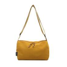 Bolso de Cuero Genuino para Mujer, Elegante Bolso de Mano y de Hombro para Oficina, Citas y Fiestas - Amarillo - Ver 7