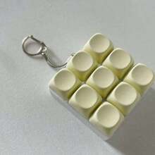 1 buah Gantungan Kunci Keycap Unik dan Menarik, Mainan Meja Taktil Berwarna-warni, Pereda Stres dan Kecemasan, Dekorasi Kantor yang Menyenangkan dan Ide Hadiah Unik - warna - View 11