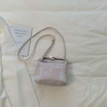Bolso de mano moderno y versátil para mujer, estilo casual elegante con un toque de alta gama, bolso de hombro estiloso ideal para ir de compras, 2026, hermoso cierre de broche, nuevo color sólido, sencillo, a la moda, casual, para ir al trabajo, bolso de mano, de hombro, bandolera, pequeño y cuadrado para mujer. - Rosa - Ver 10