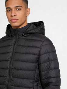 BOBOJACO Men's Thermal Waterproof Puffer Jacket – Comfort And Protection - màu đen - Xem 4