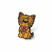 New Cartoon Puppy Series Brooch, Accessory For Knitted Denim Jacket, Summer - Multicolor - View 16