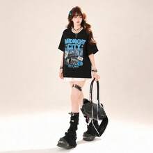 Women T-Shirts - Black - View 1