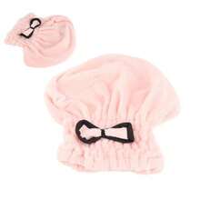 ZJchao Gorro de Microfibra para Cabello Húmedo, Toalla Secado Rápido con Turbante para Mujer, Gorro Ducha Absorbente para Cabello Largo y Rizado - 3 # - Ver 6