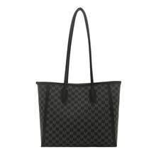 Bolso de mano moderno y versátil para mujer, estilo casual elegante con un toque de alta gama, bolso de hombro estiloso ideal para ir de compras. - Negro - Ver 7